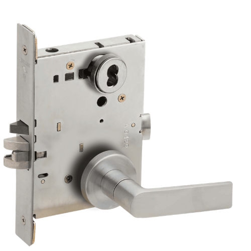 Picture of Schlage L9082 01 Mortise Institution Lock, Field Reversible