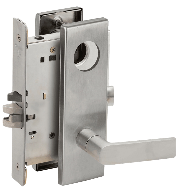 Picture of Schlage L9082 01 Mortise Institution Lock, Field Reversible