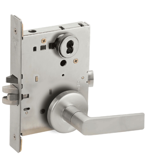 Picture of Schlage L9473 01 Mortise Dormitory/Bedroom Lock, Field Reversible