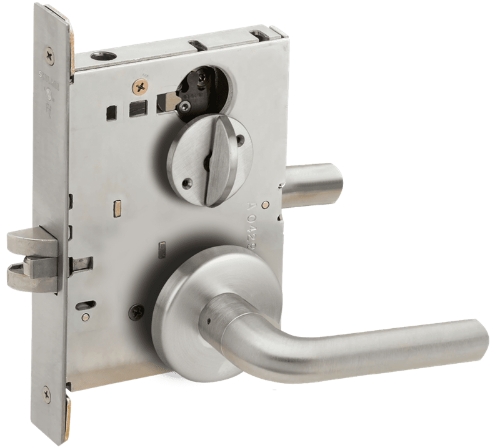 Picture of Schlage L9040 02 Mortise Privacy Set, Field Reversible