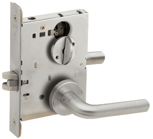 Picture of Schlage L9040 02 Mortise Privacy Set, Field Reversible