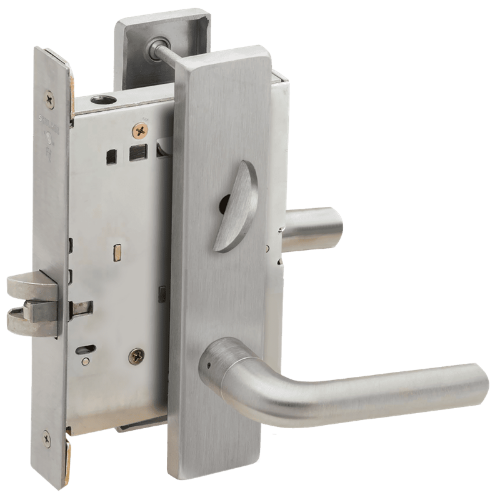 Picture of Schlage L9040 02 Mortise Privacy Set, Field Reversible