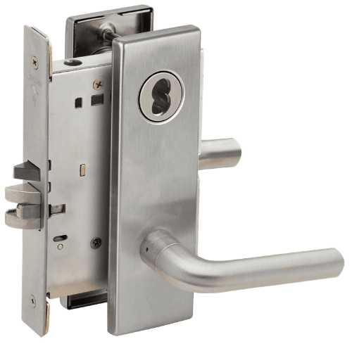 Picture of Schlage L9080 02 Mortise Storeroom Lock, Field Reversible