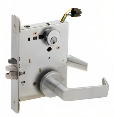 Picture of Schlage L9092EU-06  Mortise Lock, Electrically lock/unlock outside lever W/Cylinder outside - Fail Secure