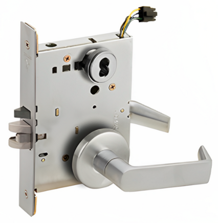 Picture of Schlage L9092EU-06  Mortise Lock, Electrically lock/unlock outside lever W/Cylinder outside - Fail Secure