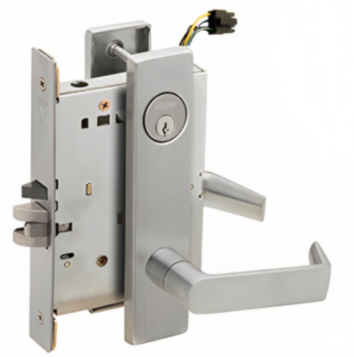 Picture of Schlage L9092EU-06  Mortise Lock, Electrically lock/unlock outside lever W/Cylinder outside - Fail Secure