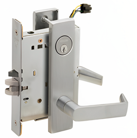 Picture of Schlage L9092EU-06  Mortise Lock, Electrically lock/unlock outside lever W/Cylinder outside - Fail Secure