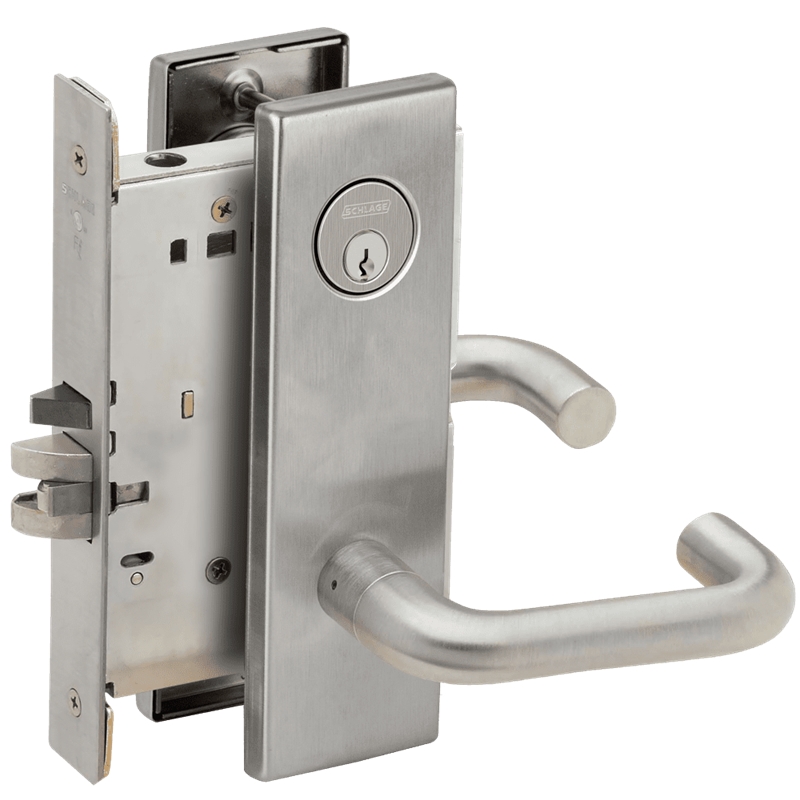 Picture of Schlage L9070 03 Mortise Classroom Lock,  Field Reversible