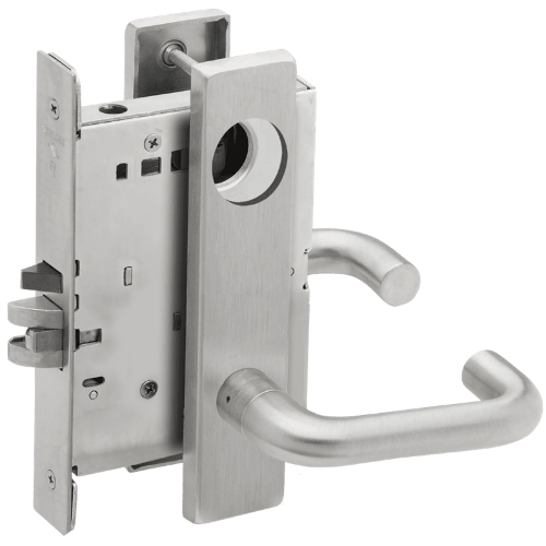 Picture of Schlage L9080 03 Mortise Storeroom Lock,  Field Reversible