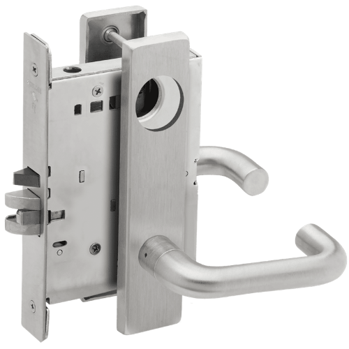 Picture of Schlage L9080 03 Mortise Storeroom Lock,  Field Reversible