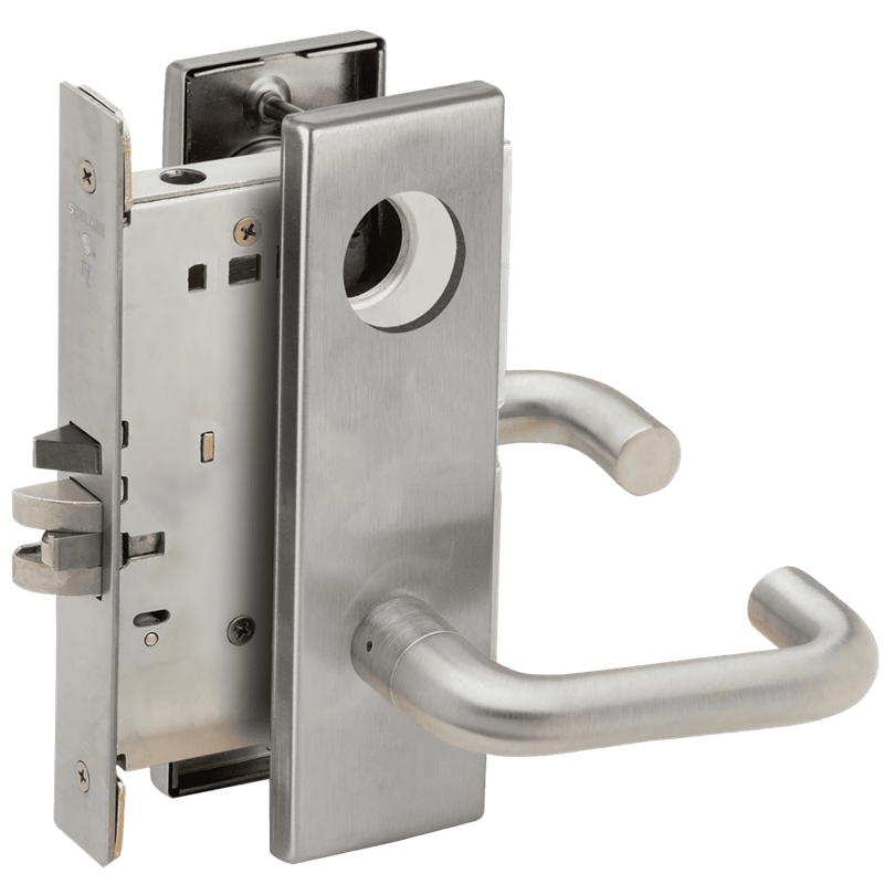 Picture of Schlage L9082 03 Mortise Institution Lock,  Field Reversible