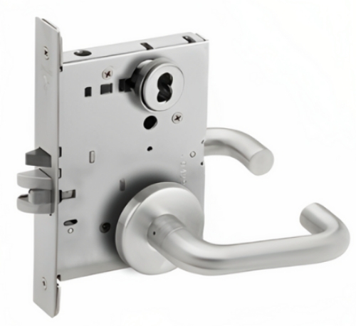 Picture of Schlage L9092EL-03  Mortise Lock, Electrically lock/unlock outside lever W/Cylinder outside - Fail Safe