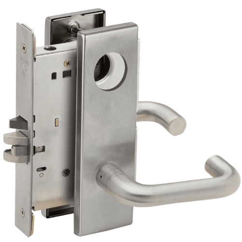 Picture of Schlage L9473 03 Mortise Dormitory/Bedroom Lock,  Field Reversible