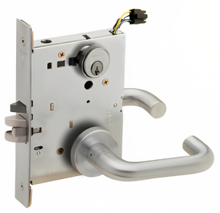Picture of Schlage L9092EU-03  Mortise Lock, Electrically lock/unlock outside lever W/Cylinder outside - Fail Secure