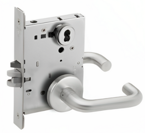 Picture of Schlage L9092EU-03  Mortise Lock, Electrically lock/unlock outside lever W/Cylinder outside - Fail Secure
