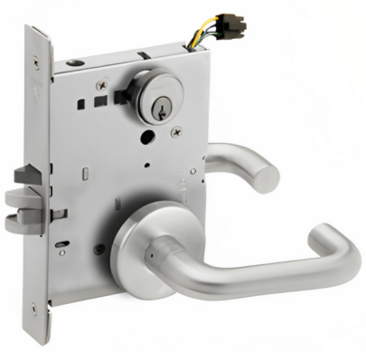 Picture of Schlage L9092EU-03  Mortise Lock, Electrically lock/unlock outside lever W/Cylinder outside - Fail Secure