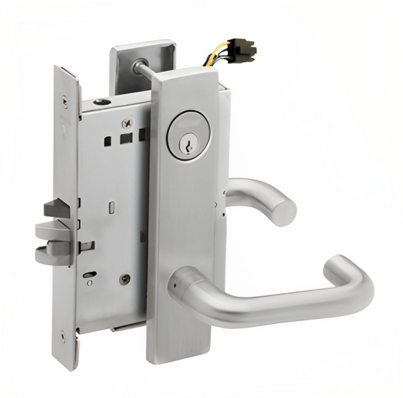 03L - 03 Lever with L Escutcheon