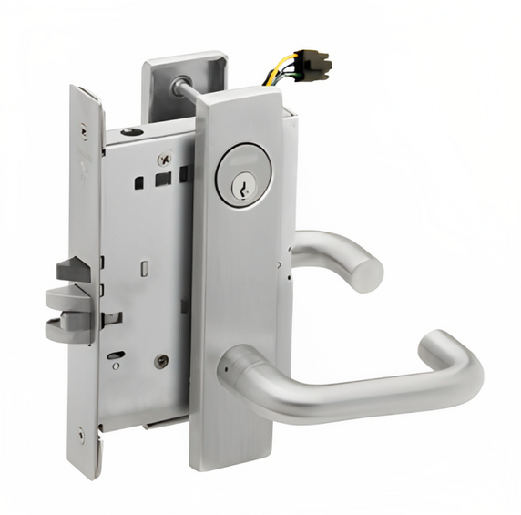 03L - 03 Lever with L Escutcheon
