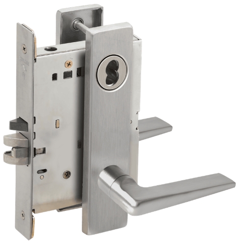 Picture of Schlage L9080 05 Mortise Storeroom Lock, Field Reversible