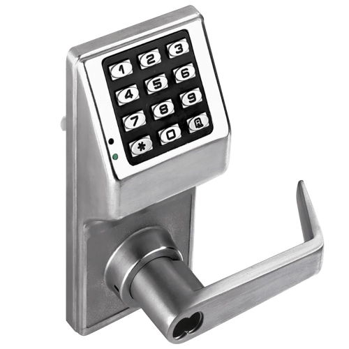 Picture of Alarm Lock Trilogy DL2700IC 26D Electronic Digital Lock - Accepts IC Core - Satin Chrome
