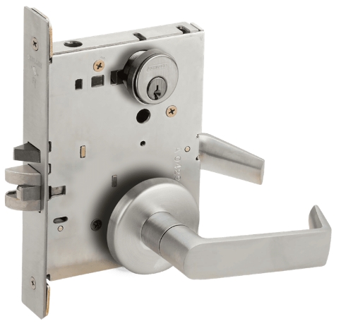 Picture of Schlage L9080 06 Mortise Storeroom Lock,  Field Reversible