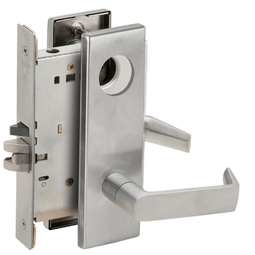 Picture of Schlage L9080 06 Mortise Storeroom Lock,  Field Reversible