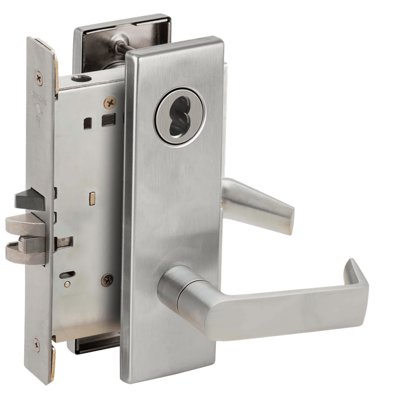 Picture of Schlage L9082 06 Mortise Institution Lock,  Field Reversible