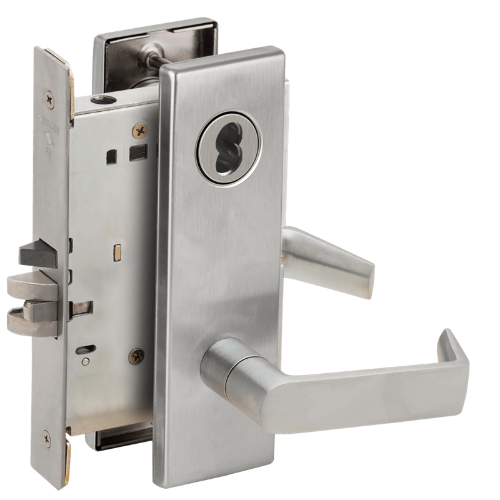 Picture of Schlage L9082 06 Mortise Institution Lock,  Field Reversible