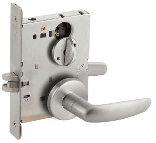 Picture of Schlage L9040 07 Mortise Privacy Set,  Field Reversible