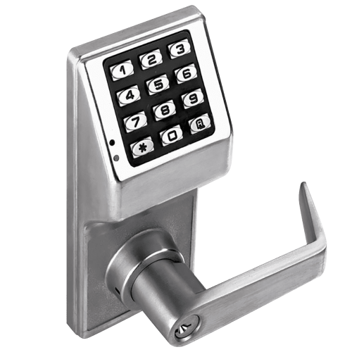 Picture of Alarm Lock Trilogy DL2700WP 26D Electronic Digital Lock - Weatherproof model - Satin Chrome