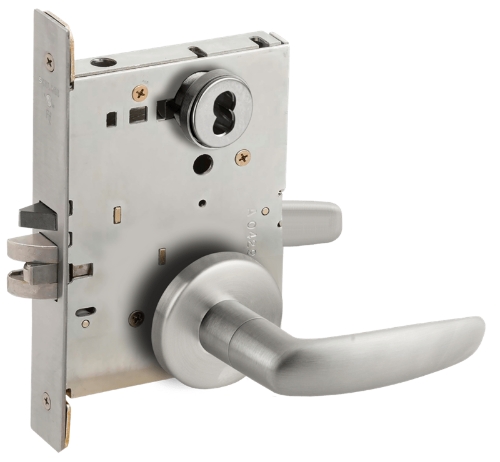 Picture of Schlage L9060 07 Mortise Apartment Entrance Lock,  Field Reversible