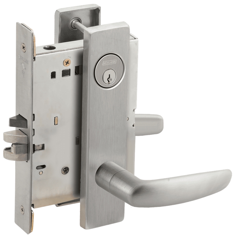 Picture of Schlage L9070 07 Mortise Classroom Lock,  Field Reversible