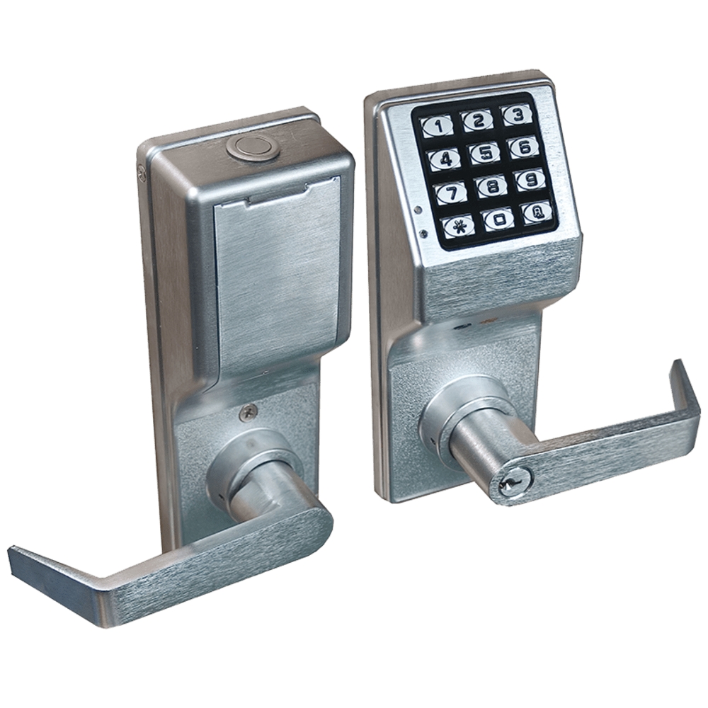 Picture of Alarm Lock Trilogy DL4100 26D Digital Lock with Audit Trail & Privacy Feature - Satin Chrome