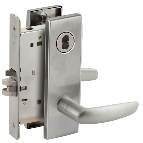 Picture of Schlage L9082 07 Mortise Institution Lock,  Field Reversible