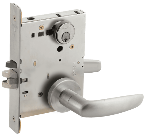 Picture of Schlage L9456 07 Mortise Corridor Lock,  Field Reversible