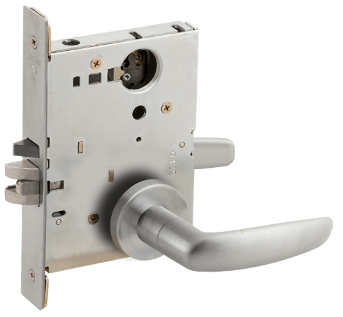 Picture of Schlage L9466 07 Mortise Store/Utility Room Lock,  Field Reversible