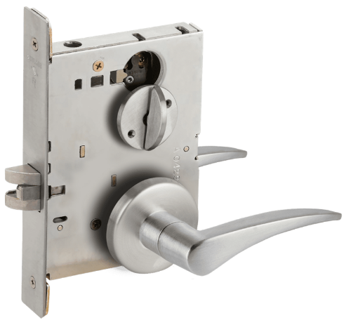 Picture of Schlage L9040 12 Mortise Privacy Set,  Field Reversible