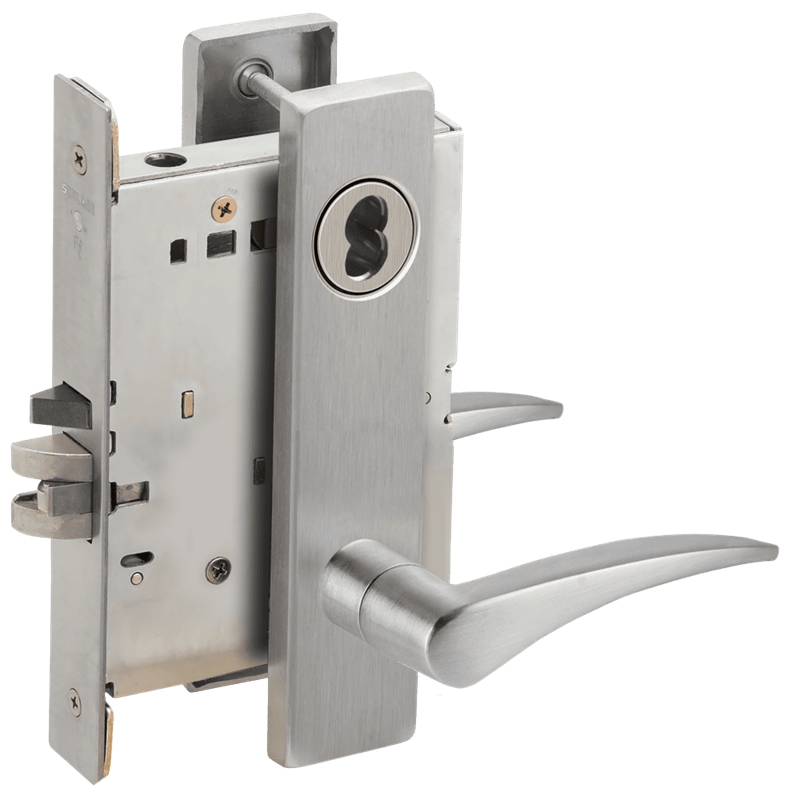 Picture of Schlage L9070 12 Mortise Classroom Lock,  Field Reversible
