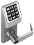 Picture of Alarm Lock Trilogy DL2700WPIC US26D Electronic Lock - Weatherproof Model -IC Core, Satin Chrome