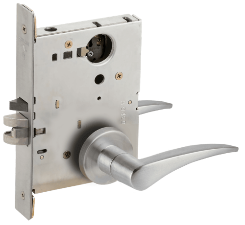 Picture of Schlage L9456 12 Mortise Corridor Lock,  Field Reversible