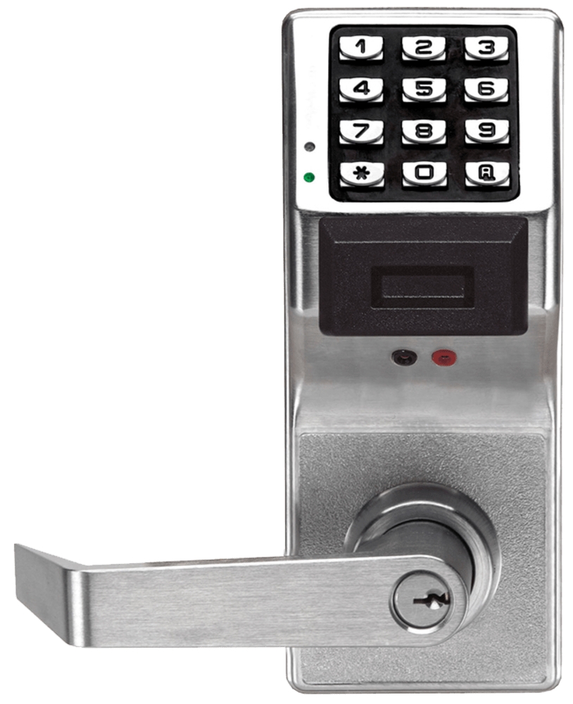 Picture of Alarm Lock Trilogy PDL3000 26D Digital Prox Card Lock w/ Audit Trail- Satin Chrome