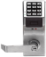 Picture of Alarm Lock Trilogy PDL3000 26D Digital Prox Card Lock w/ Audit Trail- Satin Chrome