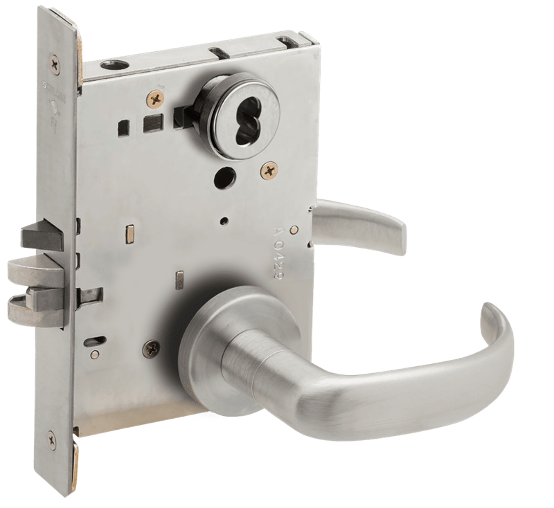 Picture of Schlage L9070 17 Mortise Classroom Lock, Field Reversible