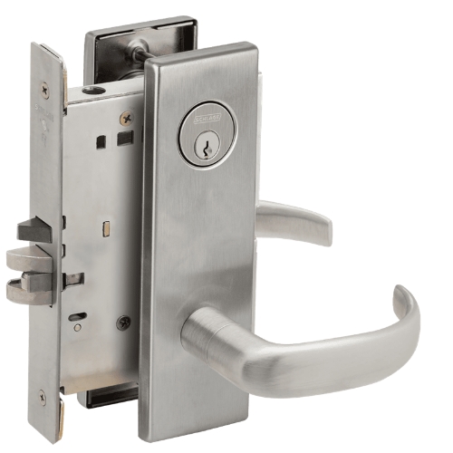 Picture of Schlage L9080 17 Mortise Storeroom Lock, Field Reversible