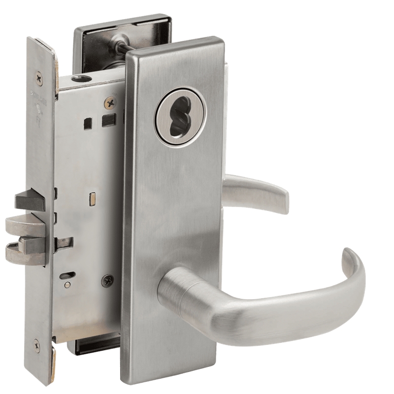 Picture of Schlage L9080 17 Mortise Storeroom Lock, Field Reversible