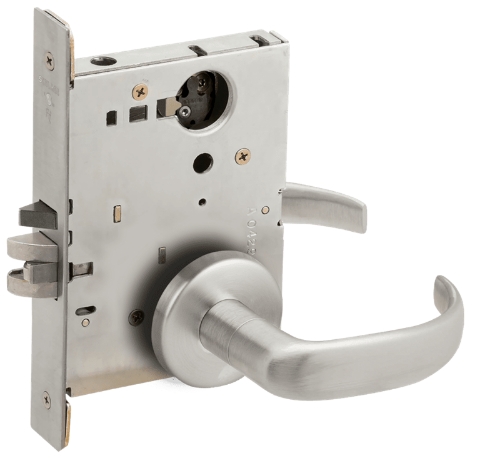 Picture of Schlage L9456 17 Mortise Corridor Lock, Field Reversible