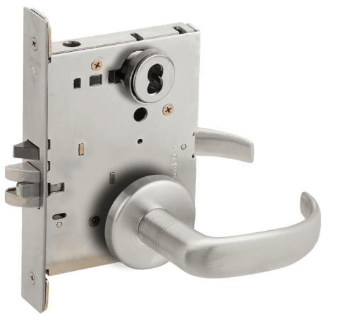 Picture of Schlage L9473 17 Mortise Dormitory/Bedroom Lock, Field Reversible