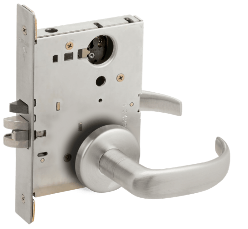 Picture of Schlage L9473 17 Mortise Dormitory/Bedroom Lock, Field Reversible