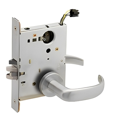 Picture of Schlage L9090EL Mortise Lock, Electrically lock outside lever, No Cylinder -  Fail Safe