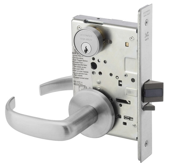 Picture of Accentra (Yale) 8891FL Electrified Mortise Lever lock - Fail Secure, 12/24V
